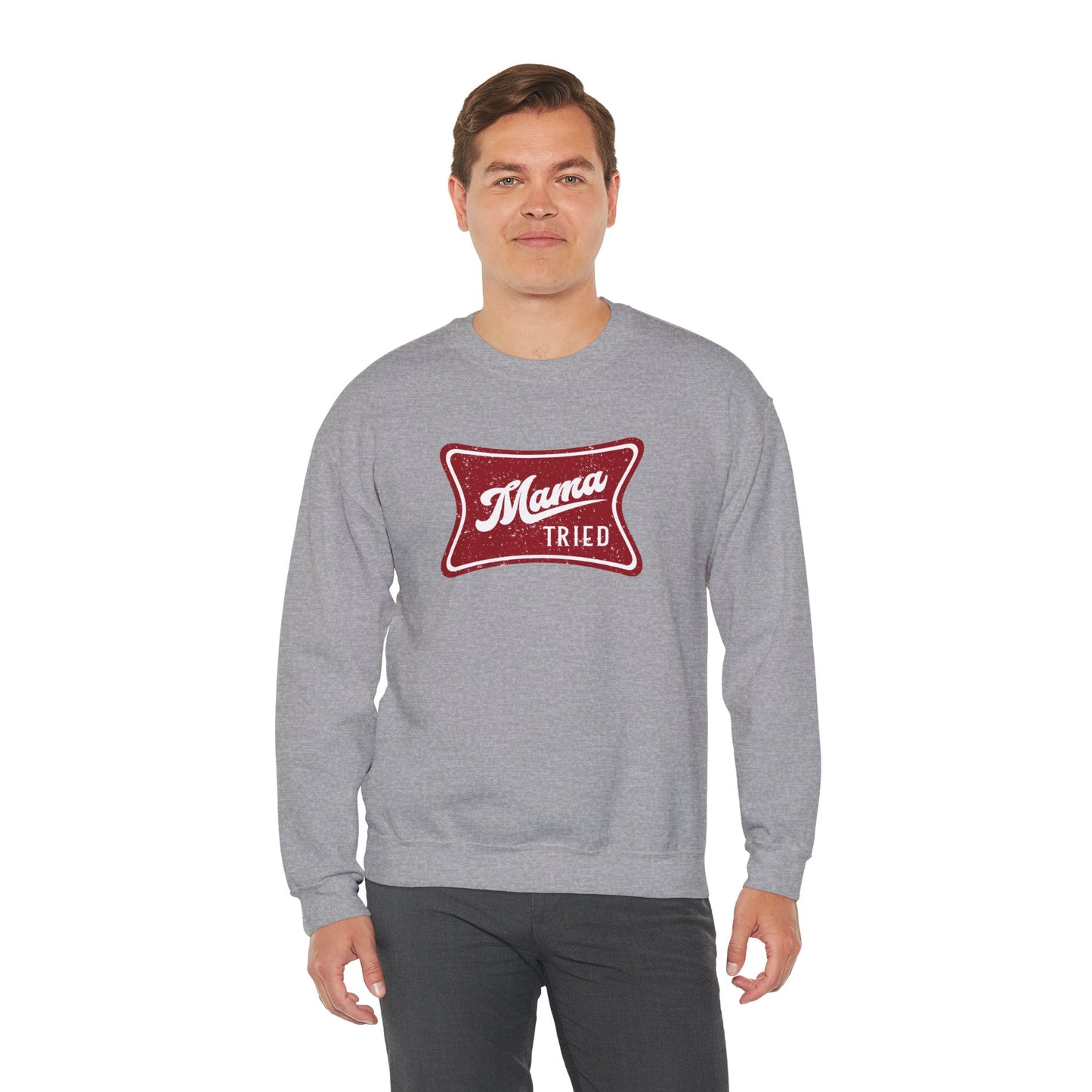 Mama Tried Unisex Heavy Blend™ Crewneck Sweatshirt