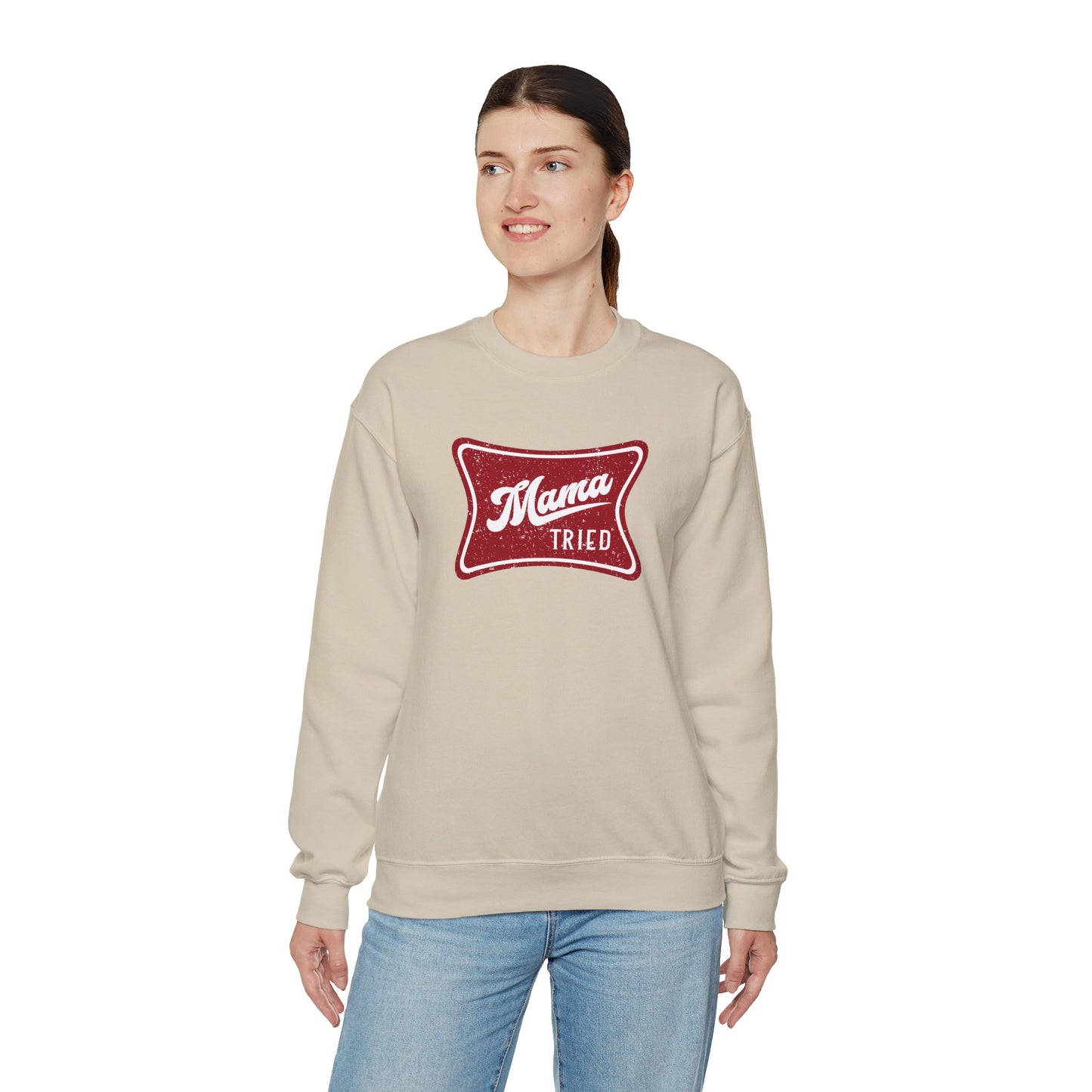 Mama Tried Unisex Heavy Blend™ Crewneck Sweatshirt