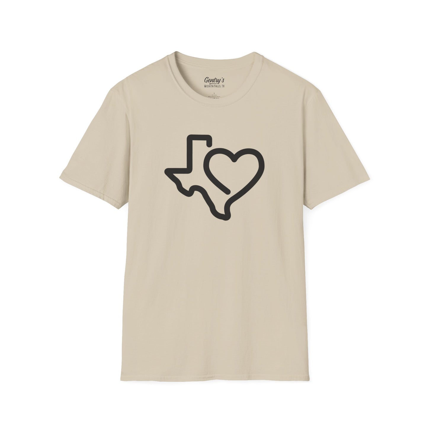 Heart of Texas Unisex Softstyle T-Shirt