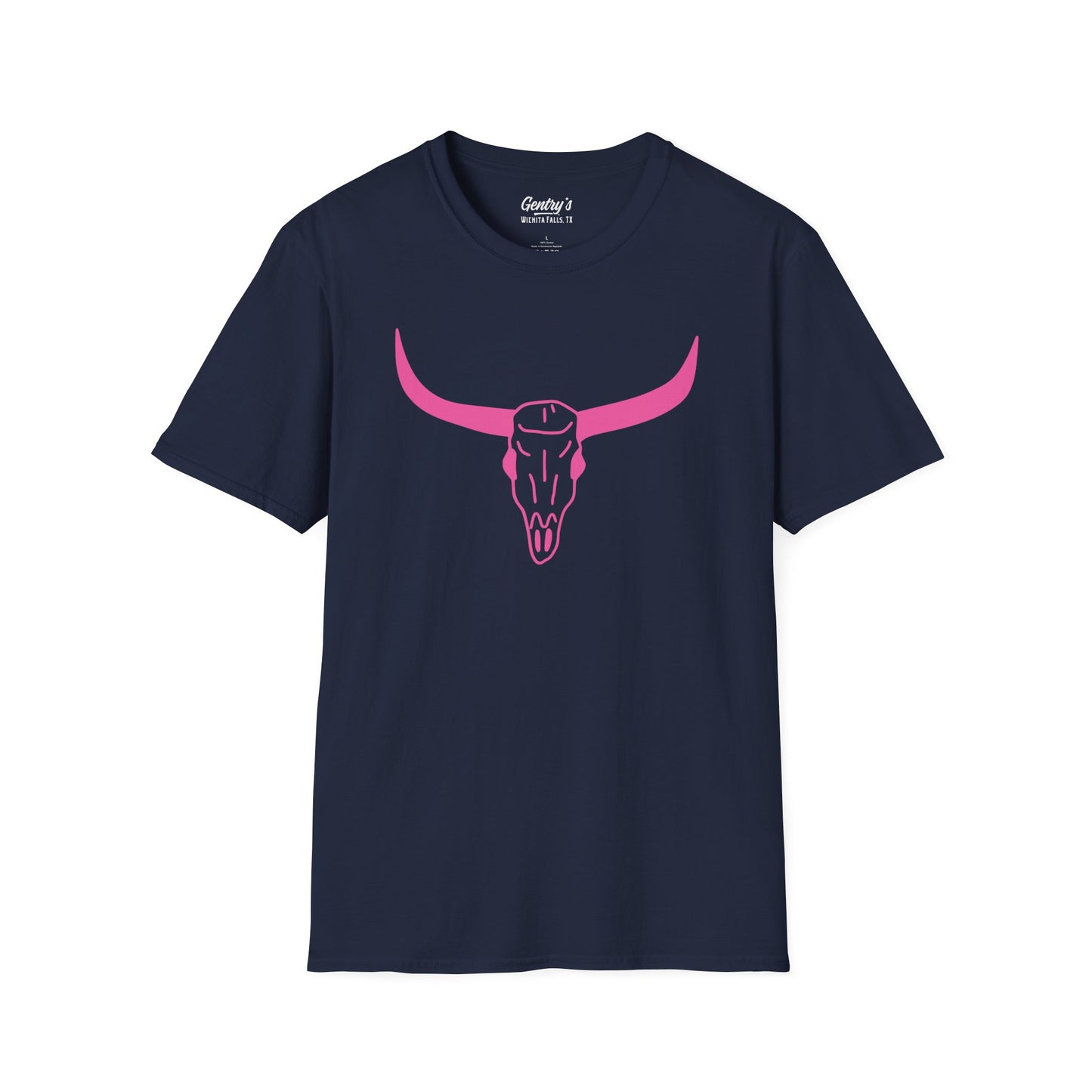 Longhorn Skull Unisex Softstyle T-Shirt