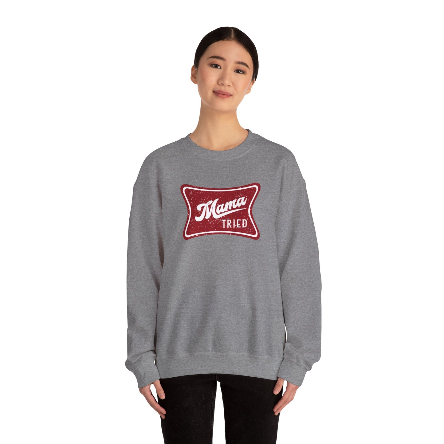 Mama Tried Unisex Heavy Blend™ Crewneck Sweatshirt