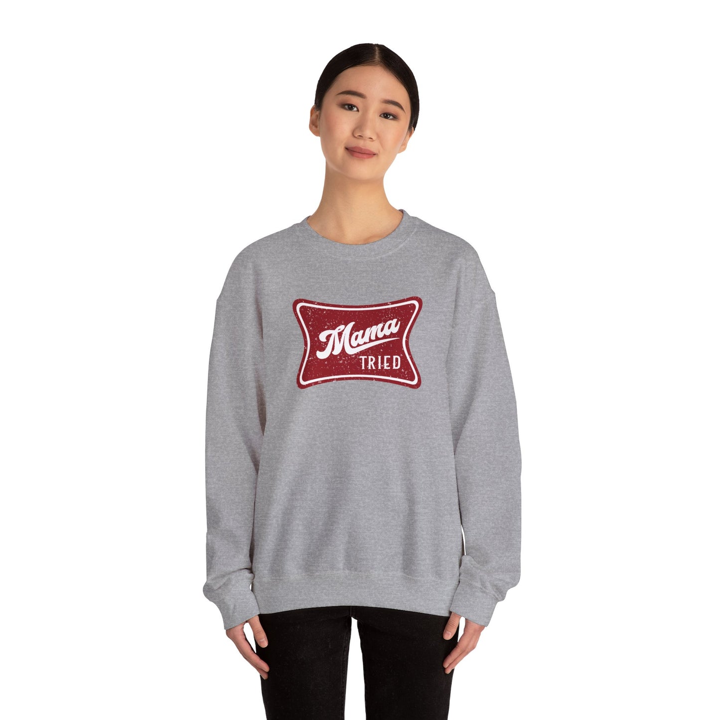 Mama Tried Unisex Heavy Blend™ Crewneck Sweatshirt