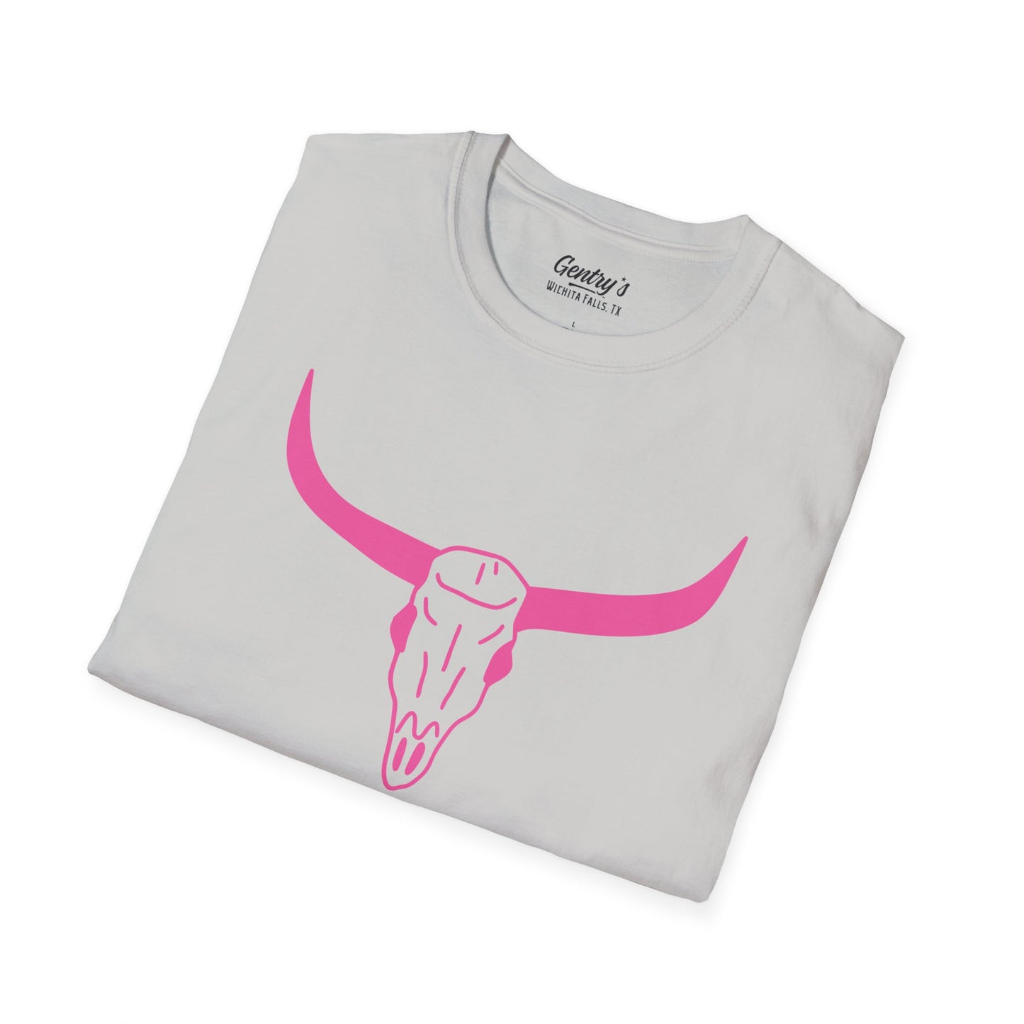 Longhorn Skull Unisex Softstyle T-Shirt