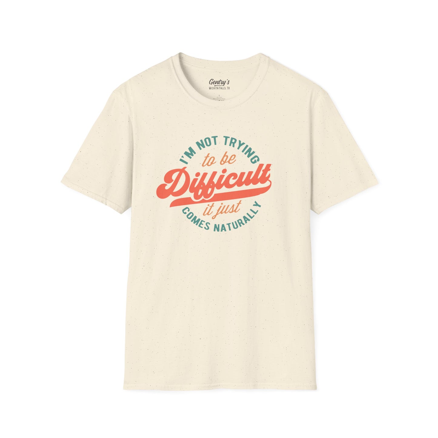 Difficult Unisex Softstyle T-Shirt