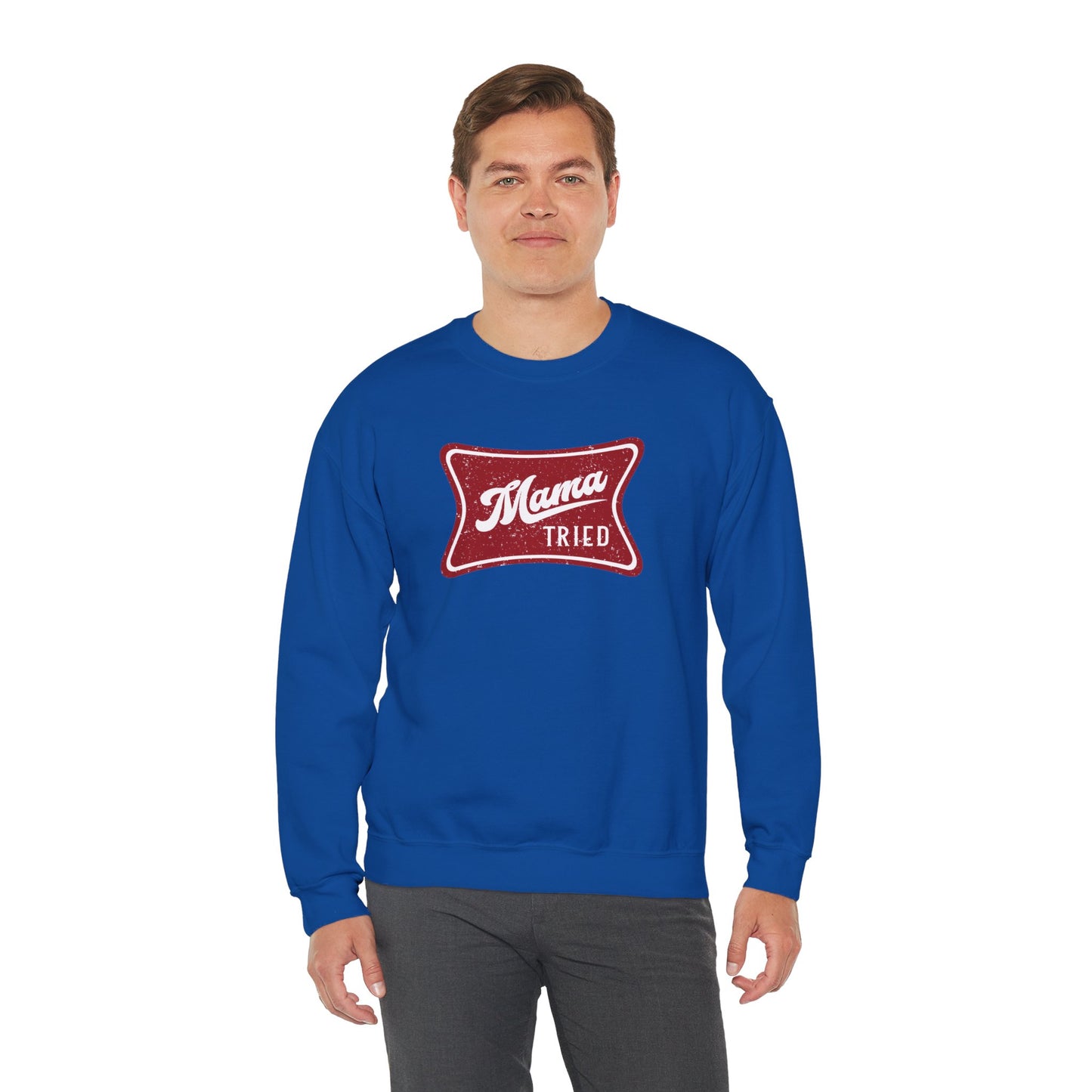 Mama Tried Unisex Heavy Blend™ Crewneck Sweatshirt