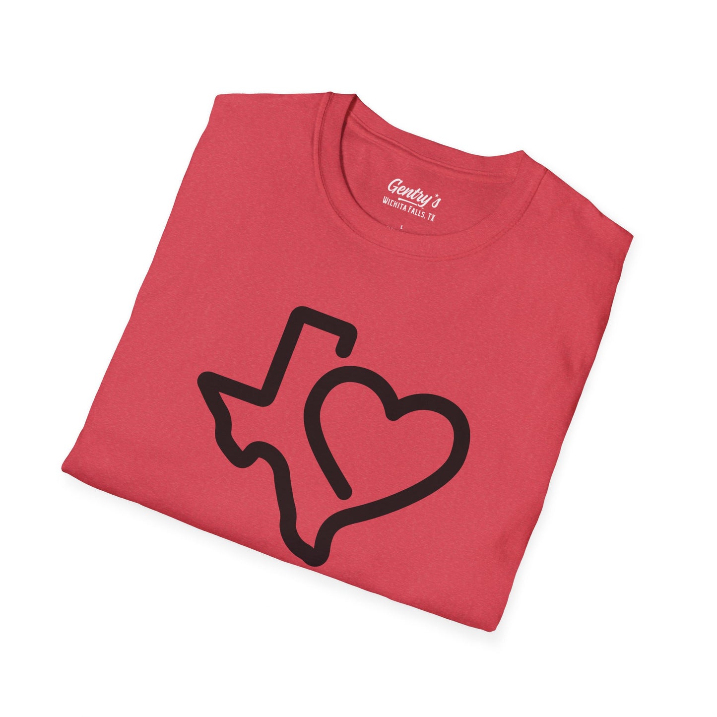 Heart of Texas Unisex Softstyle T-Shirt