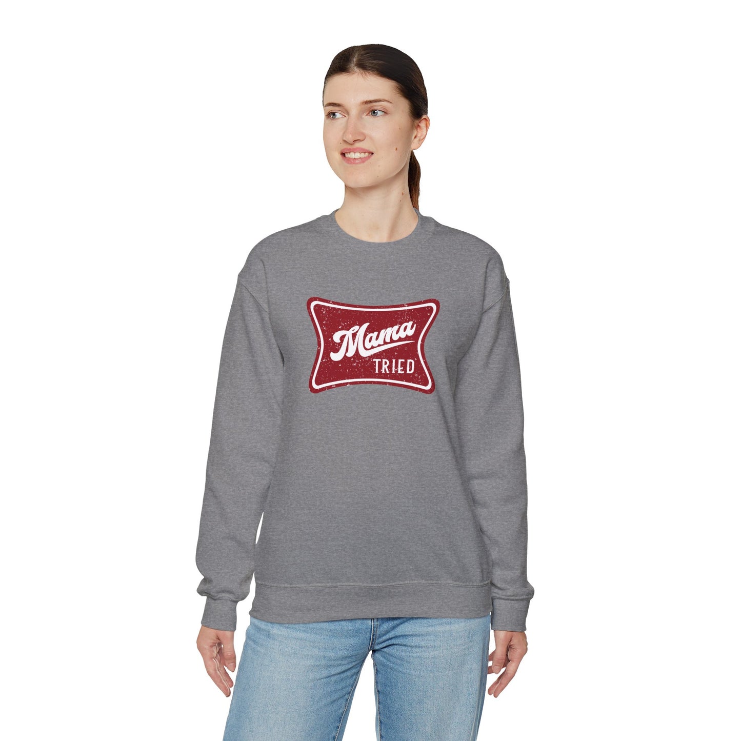 Mama Tried Unisex Heavy Blend™ Crewneck Sweatshirt