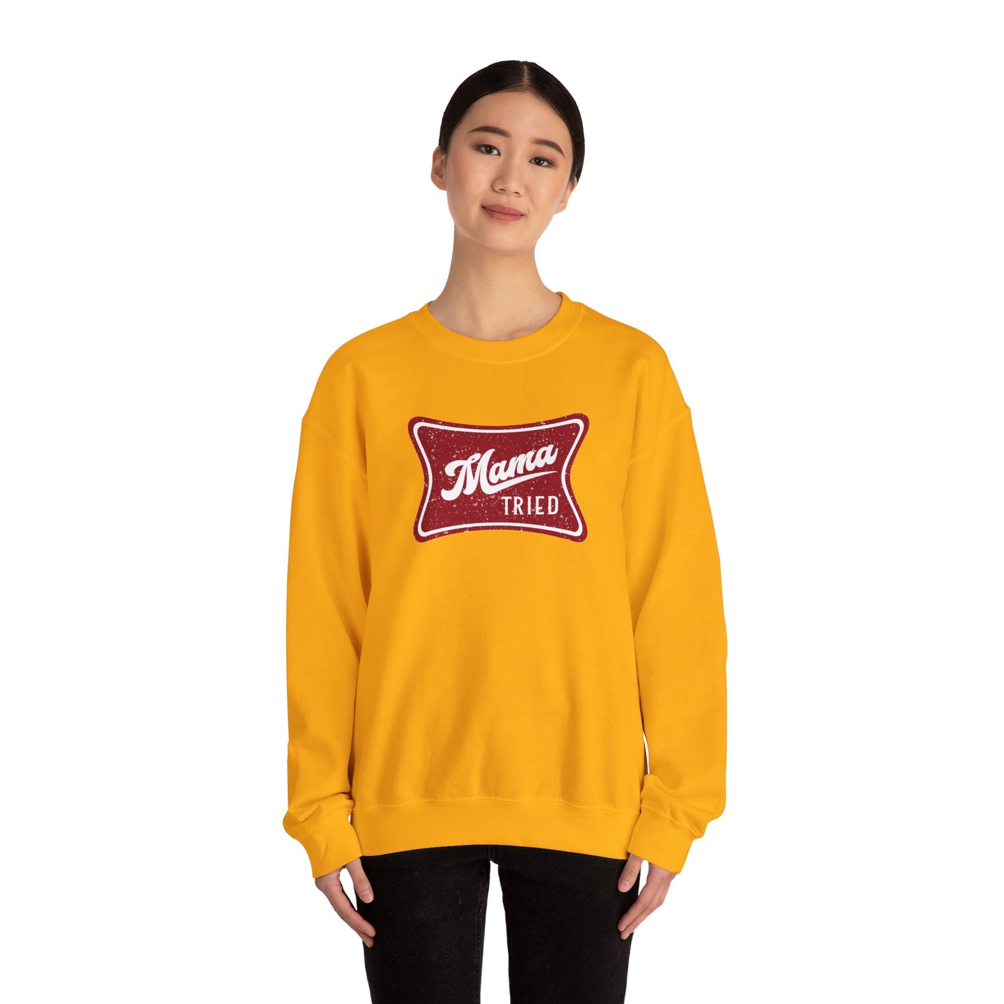 Mama Tried Unisex Heavy Blend™ Crewneck Sweatshirt